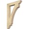 Ekena Millwork Imperial Slat Rough Sawn Bracket, Douglas Fir, 4"W x 26"D x 38"H BKT04X26X38IMP06RDF - alternate 1